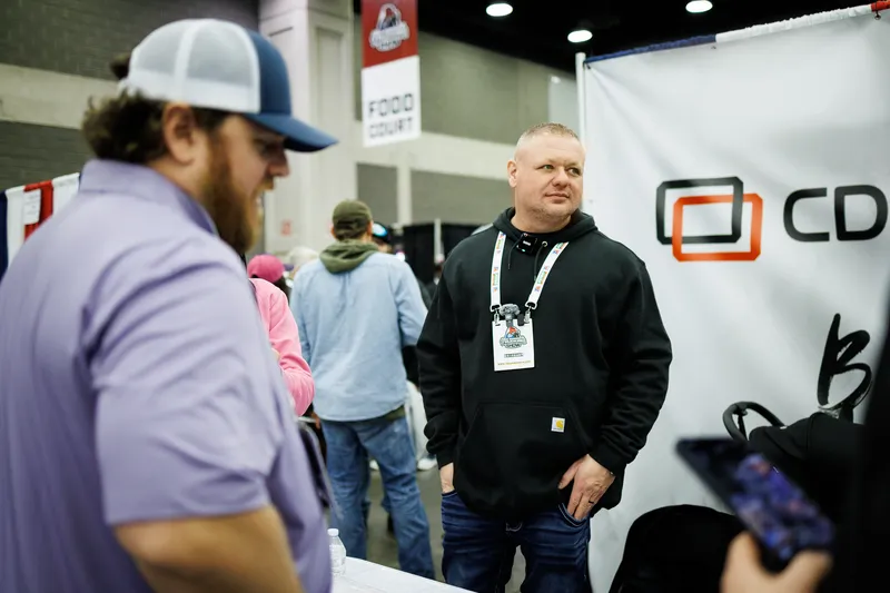 Carrier networking at CDL Agency MATS 2026 booth Louisville KY